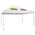 Premium 10' x 15' Event Tent Kit (Full-Color Thermal Imprint/2 Locations)